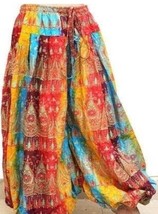 RAINBOW  TRIBAL GYPSY BOHEMIAN DELUXE ATS GYPSY PANTALOONS  - $79.19