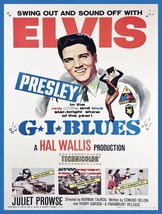 Decor POSTER.Office Home room Art Design.G.I Blues Elvis Presley movie.Film.6903 - £13.66 GBP+