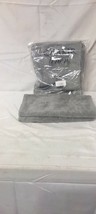 Chakir Turkish Linens Hotel &amp; Spa Quality Hand Towels 16&quot; x 28&quot; Gray Set of 6 - £23.05 GBP