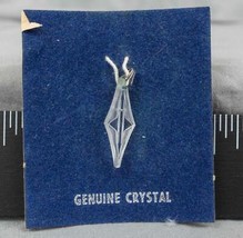 Verre Cristal Religieux Croix Pendentif jds2 - £36.26 GBP