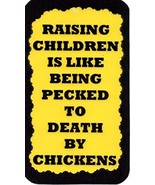 Ron&#39;s Hang Ups Giant 4&quot; x 6&quot; Refrigerator Magnets Raising Children Pecke... - $7.99