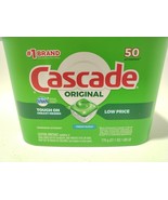 NEW Cascade Original Dishwasher Packs Pods 50 Count Actionpacs *Fresh Sc... - £6.09 GBP