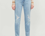 J BRAND Womens Jeans Johnny Regular Boyfriend Light Blue Size 26W JB000905 - $89.02