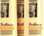 3 Bottles Rusk Sensories 13.5 Oz Brilliance Color Keeping Leave In Condi... - £24.55 GBP