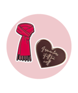 Girly Pop Music Enamel Pins: Taylor Swift Red Scarf All too Well Heart - $29.90