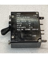 Airpax UPG 10A Marine Circuit Breaker Single Pole 7011 UPG1REC2-5-9-102 - £11.01 GBP