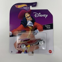 Hot Wheels Disney Captain Hook Character Car 2022 Release - $5.98