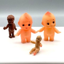 Vintage Miniature Rubber Babies Lot, Bundle of 4 - £22.56 GBP