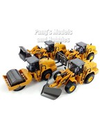 Set of 4 Construction Vehicles 1/48 Scale Diecast &amp; Plastic Model - $80.56 CAD