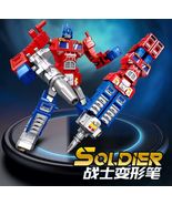 2 in 1 Transformation Robot Pen Toy Deformable Ballpoint Pen Prime - $19.99