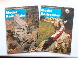 2 (two) Vintage 1966 MODEL RAILROADER Magazines (April 1966 &amp; September ... - £6.24 GBP
