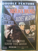 Alfred Hitchcock &amp; Sherlock Holmes Double Feature DVD Brand NEW - $9.51 CAD