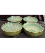 Sango Nova Green 7 1/2&quot; Soup/Salad/Cereal BowlsL4935 - Set of 4 - $727.47 MXN