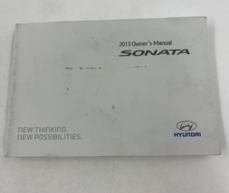 2013 Hyundai Sonata Owners Manual Handbook OEM A04B48038 - £10.08 GBP