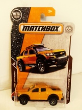 Matchbox 2018 #092 Orange 16 Chevy Colorado Xtreme MBX Off Road Series MOC - £9.37 GBP
