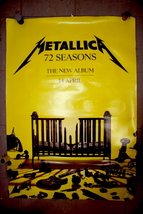 Metallica 72 Seasons LP Poster Heavy Metal, Rock Music     - £47.21 GBP