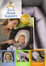 2 in 1 Head Support Car Seats, Strollers and Bouncers By Gold Bug - Pink/Gray - £15.79 GBP