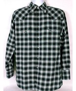 Ely Cattleman Men&#39;s Pearl Snap Western Dress Shirt 16/34 Long Sleeve Plaid - €25,59 EUR