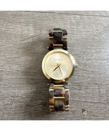 Michael Kors Watch Women Delray Gold Dial Tortoise Acetate MK4314 - $57.58 CAD