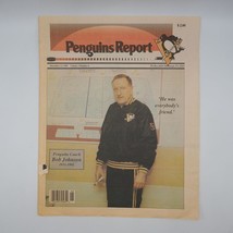 Pittsburgh Penguins Report Newsletter December 13 1991 Badger Bob Johnson - $14.84