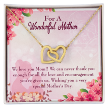 To Mom Love and Encouragement Inseparable Necklace - £46.24 GBP+