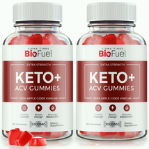 (2 Pack) Bio Fuel Keto ACV Gummies for Advanced Weight Loss &amp; Maximum Strength - £42.40 GBP