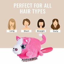Wet Brush Plush Blush Hot Pink Kitty Hair Brush Detangler for Kids - £7.42 GBP