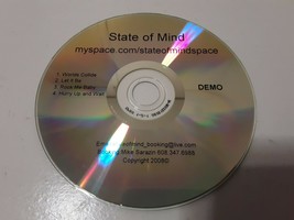 State Of Mind Demo Cd Compact Disc No Case Only Cd - £1.19 GBP