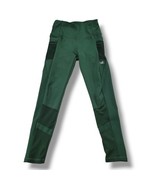 Body Glove Pants Size Small W24"xL24" High Waisted Leggings Ankle Leggings Green - $30.17