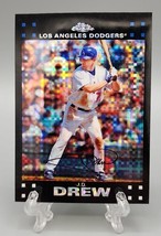 J.D. Drew 2007 Topps Chrome  Refractor Dodgers 8 - £1.09 GBP