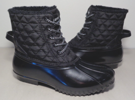 Sporto Size 11 M / ANDIE / Black / Lined / Duck Boots / New Women&#39;s Shoes - $117.81