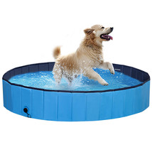 Dog Pet Bath Pool 63&quot; Bathtub Kid Pet Puppy Bathing Swimming Play Washer - £41.80 GBP