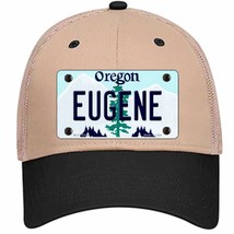 Eugene Oregon Novelty Khaki Mesh License Plate Hat - £21.67 GBP