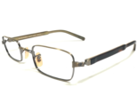 Oliver Peoples Eyeglasses Frames Arnaldo AG/008 Brown Gold 46-21-140 - £47.87 GBP