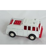 VTG TOOTSIE TOY Diecast Vehicle - Red &amp; White Rescue Fire Truck Made in USA - £2.30 GBP