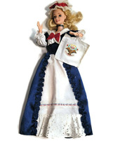 Mattel Colonial Barbie Special Ed 1994 American Stories #12578 NO SHOES/Box - £16.06 GBP