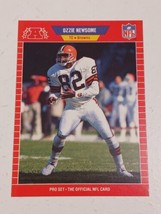 Ozzie Newsome Cleveland Browns 1989 Pro Set Card #451 - $0.98