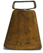 Vintage To Antique Handmade Primitive Cow Bell Rustic Metal Retro Country Chic - £15.54 GBP