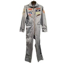 NASA US Space Camp Uniform Flight Suit Youth 20 Adult S Huntsville, AL Vintage - £91.15 GBP