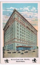 Quebec Postcard Montreal Ritz Carlton 1927 - £3.15 GBP
