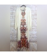 Soft Surroundings Paulette Floral Maxi Shirt Dress Size Medium NWT - £51.37 GBP