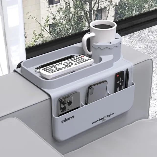Silicone Couch Cup Holder, Anti-Spill And Anti-Slip Sofa Armrest Tray,, ... - $41.99