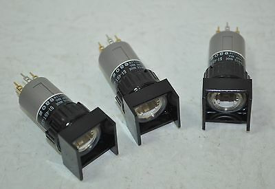 EAO Illuminated Push Button Switch/Actuator Lot of 3 Model# 51-451.036 - $11.42