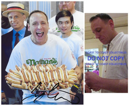 Joey Chestnut Signed 8x10 Photo Nathan Hot Dog World Champion Proof Autographed, - £79.11 GBP