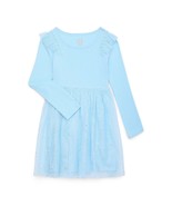 Wonder Nation Girls Long Sleeve Tutu Dress, Blue Size XL(14-16) - $21.77