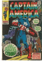 Captain America #126 ORIGINAL Vintage 1970 Marvel Comics - £23.87 GBP