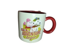 2015 The Peanuts Movie Let The Adventure Begin Hallmark Blue Sky Studios Mug - $15.79