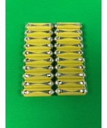 Volvo Porsche Mercedes BMW 20-piece 5 amp Yellow Ceramic Fuses - $11.83