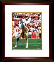 Brad Johnson signed Florida State Seminoles 8x10 Photo Custom Framed - $78.95