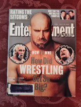 Entertainment Weekly Magazine April 16 1999 Goldberg Wcw Wwf Wrestling - £12.65 GBP